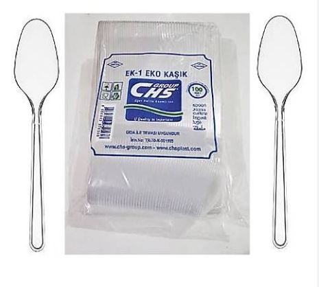 CHS LÜKS PLASTİK KAŞIK 100 LÜ