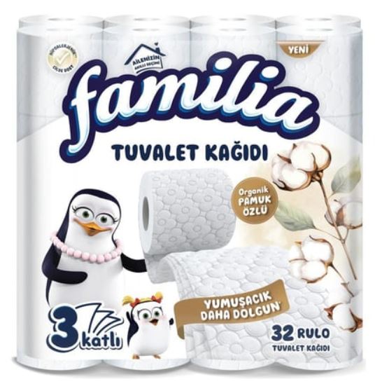 FAMİLLİA TUVALET KAĞITI 3 KATLI 32 Lİ