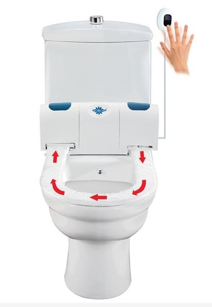 Rulopak Sensörlü Hijyenik Klozet Kapağı
